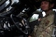 Airman 1st Class Bain Barkley, 91st Missile Security Operations Squadron defender, sits in a Joint Light Tactical Vehicle (JLTV) at Minot Air Force Base, North Dakota, July 11, 2025. Barkley operated the JLTV during exercise Bully Vigilance 25-1, which trains defenders to respond to external threats.