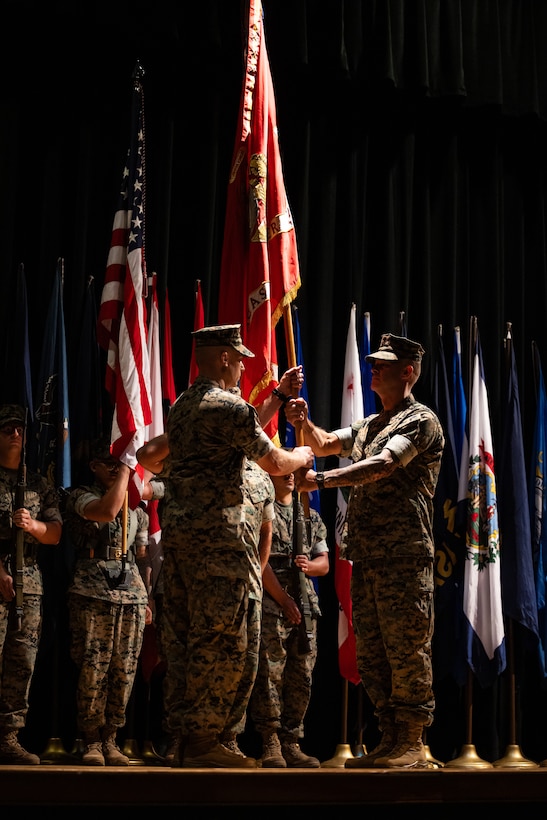 Marine Corps Air Station New River Holds Change of Command Ceremony