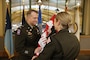 Military officer speaking