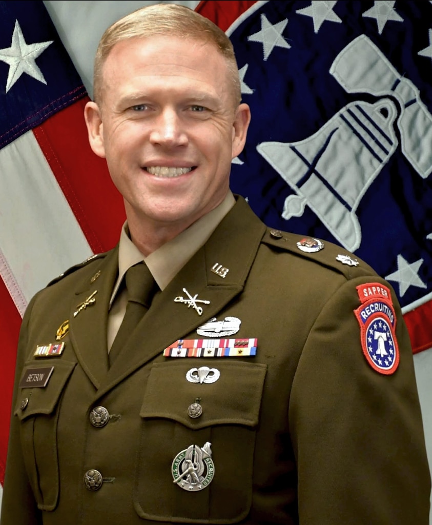 Bio Headshot of Lt. Col. Betson