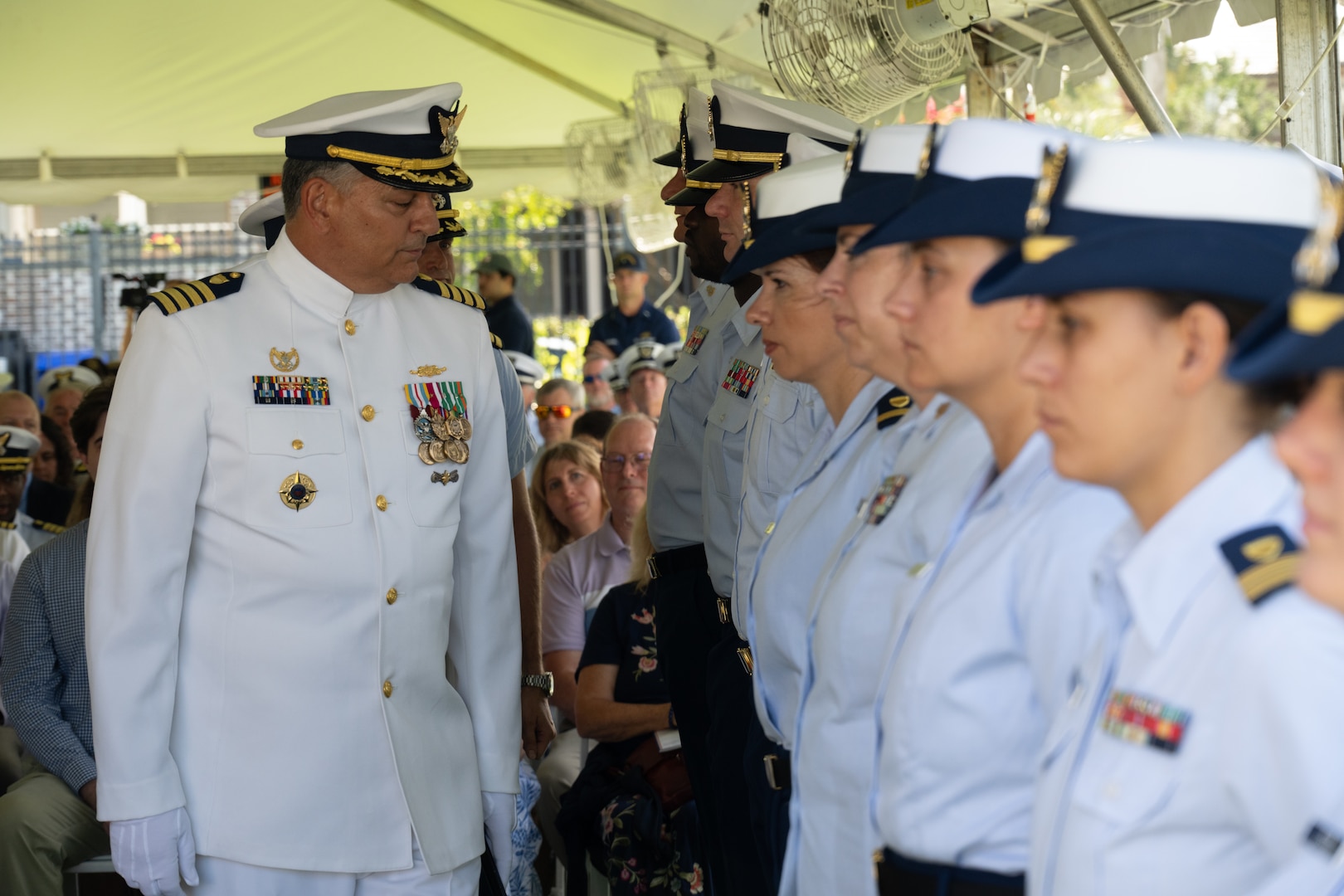 Coast Guard Sector Jacksonville holds change of command ceremony