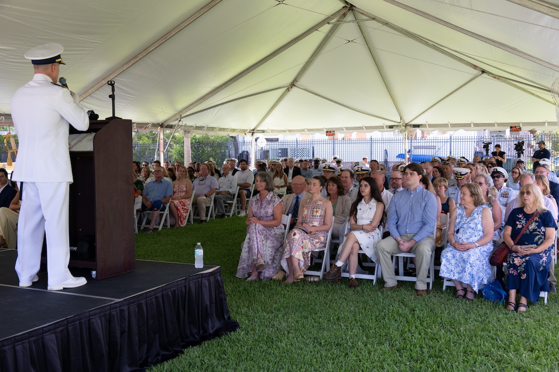 Coast Guard Sector Jacksonville holds change of command ceremony