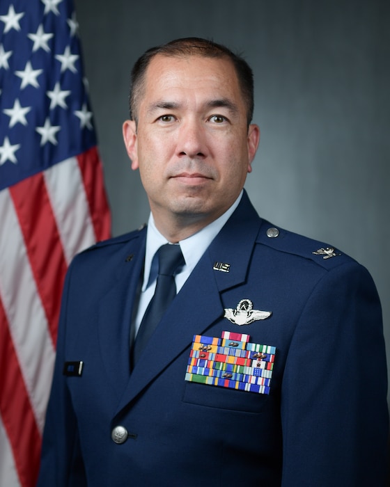 Official photo of Col. Russell T. Reese.