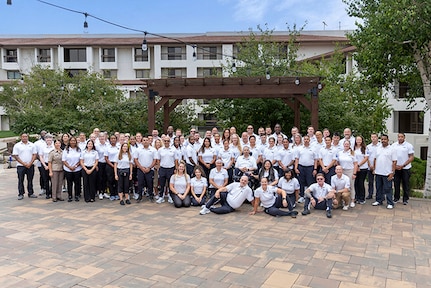 Team Army athletes and staff pose for a team photo during the 2025 Department of Defense Warrior Games at Colorado Springs, Colorado, July 18, 2025.