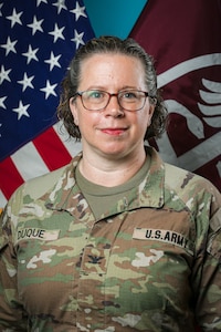 Command photo of Col. Elizabeth H. Duque, commander, U.S. Army Medical Department Activity - Fort Drum and Guthrie Army Medical Home.
