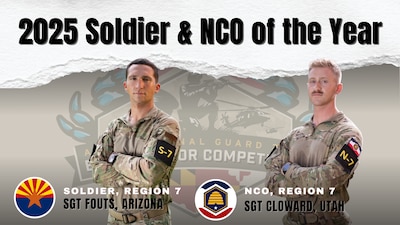 Arizona, Utah Army Guard Members Win 2025 National Best Warrior Competition