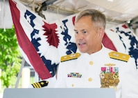 NCTAMS LANT Holds Change of Command