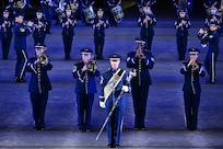 us air force band and honor guard perform in switzerland