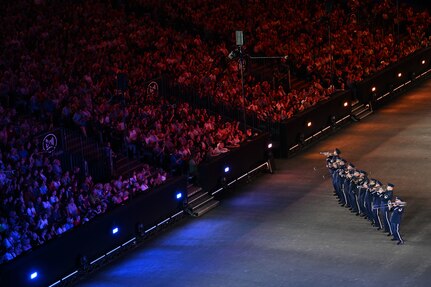 us air force band and honor guard perform in switzerland