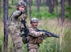 U.S. Army 3d Security Forces Assistance Brigade advisors and Jordanian Armed Forces participate in Joint Readiness Training Center Rotation 25-08.