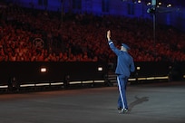 us air force band and honor guard perform in switzerland