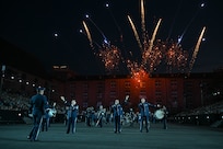 us air force band and honor guard perform in switzerland