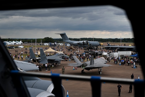 Photo of the flightline