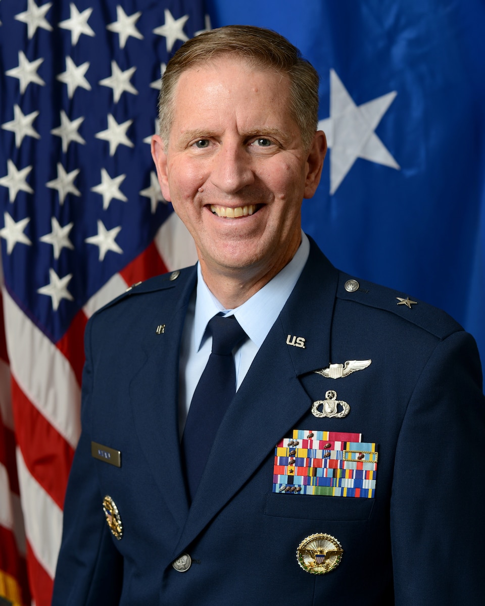 The official portrait of Brig. Gen. Matney