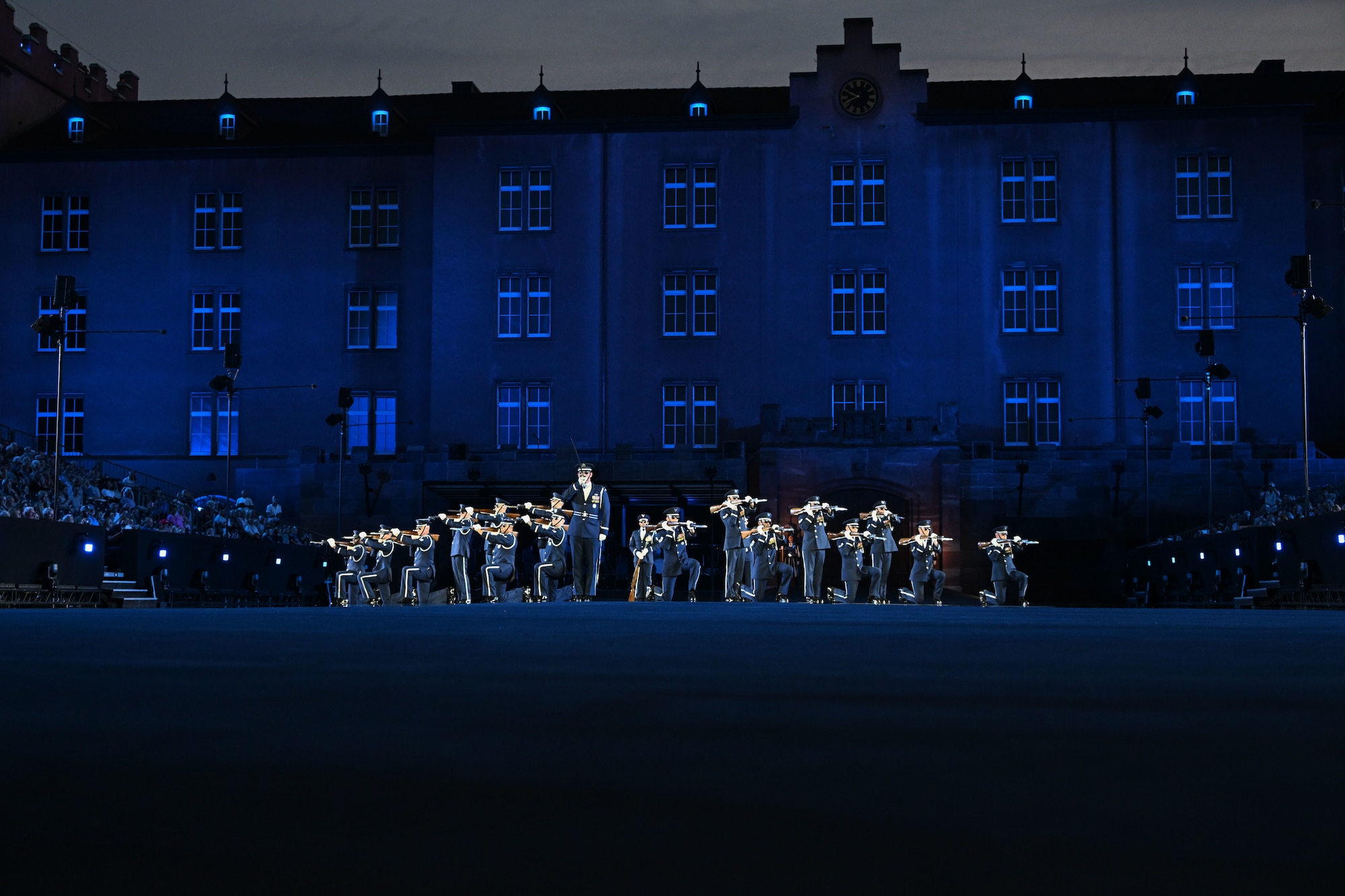 us air force band and honor guard perform in switzerland