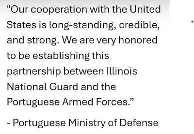 Quote - Portuguese Ministry of Defense