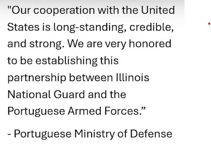 Quote - Portuguese Ministry of Defense