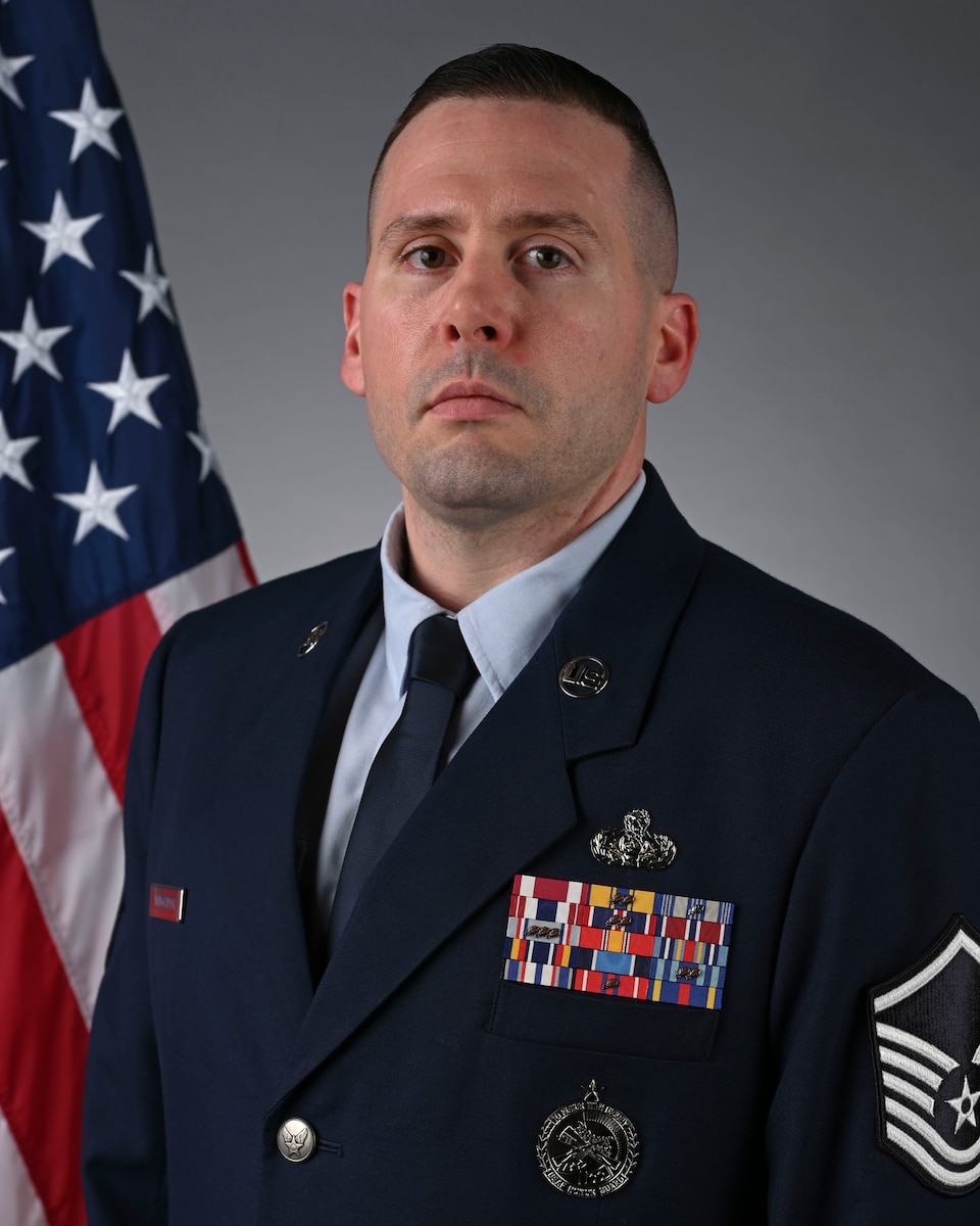 Master Sgt. Gregory J. Wingender is the USAF Honor Guard First Sergeant.