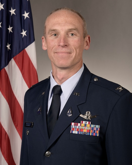  Col Charles Cooper is the Chief of Staff, Headquarters, Space Operations Command (SpOC), U.S. Space Force at Peterson SFB, Colorado Springs, Colorado.