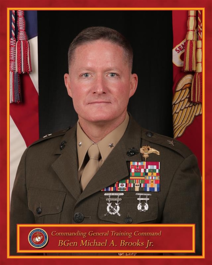 BGen Brooks Command Photo