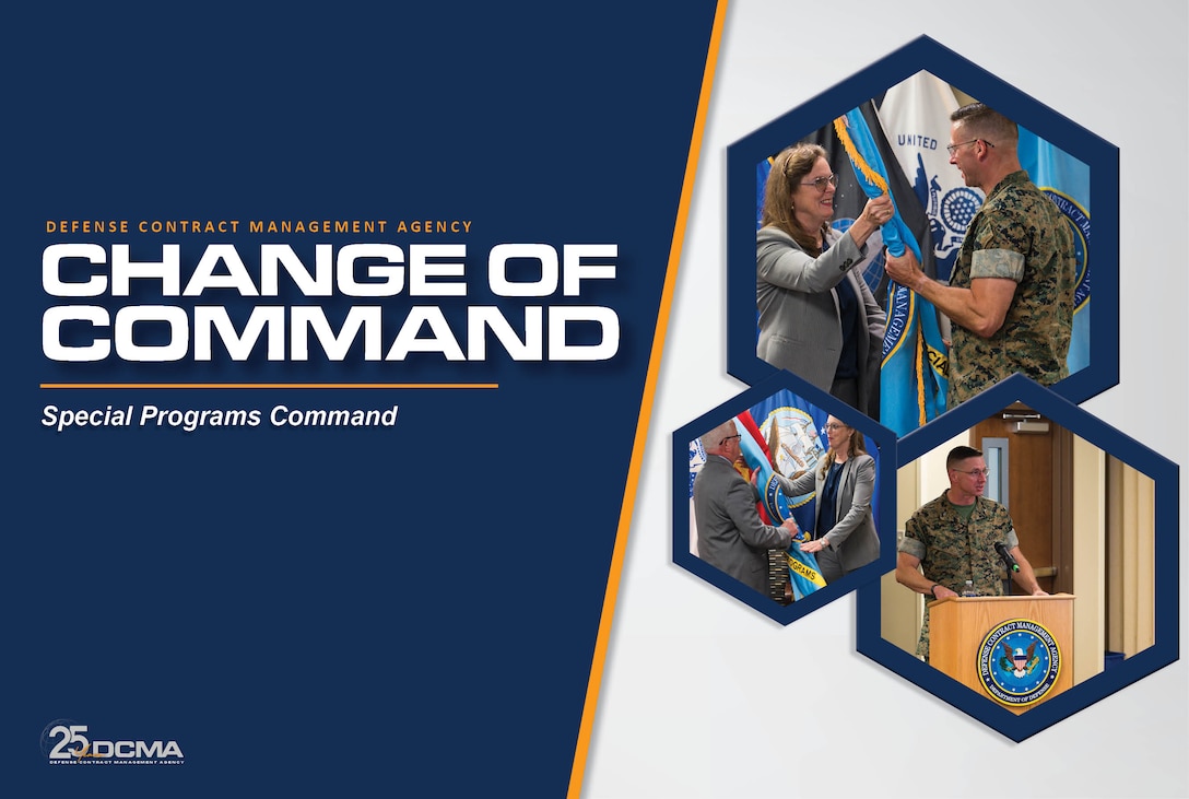 DCMA leaders emphasized that strategic deterrence, technological dominance and national security do not rest solely on forms or contracts, but on trust, clarity, and a unity of purpose during the Special Programs Change of Command Ceremony July 16.