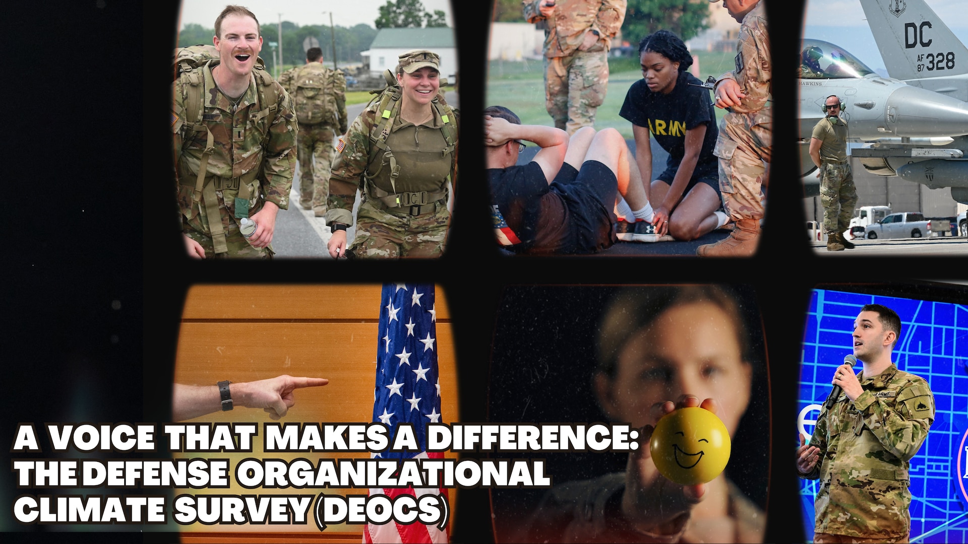 The District of Columbia National Guard's Defense Organizational Climate Survey (DEOCS) annual fielding window is approaching. The DEOCS is a key tool for assessing unit morale, identifying risk factors, and guiding prevention efforts. This critical survey allows every member of our organization to provide confidential feedback on our command climate, trust in leadership, cohesion, and unit readiness. Results support the development of evidence-based action plans to improve workplace culture and mission effectiveness. And strong participation provides reliable data to help us address issues before they become barriers to readiness.