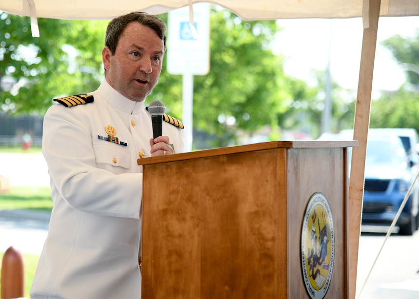 NCTAMS LANT Holds Change of Command