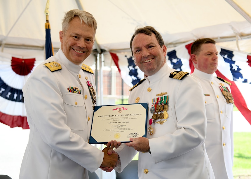 NCTAMS LANT Holds Change of Command