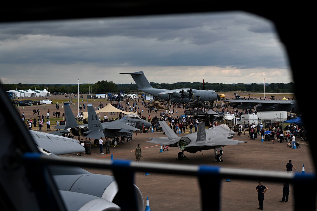 Photo of the flightline