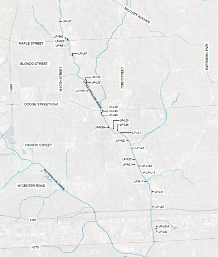 Project Location Map for 408-NWO-2023-0027 Public Notice