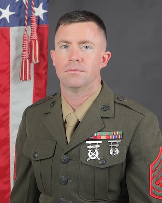 Portrait of Gunnery Sergeant Eric Potter