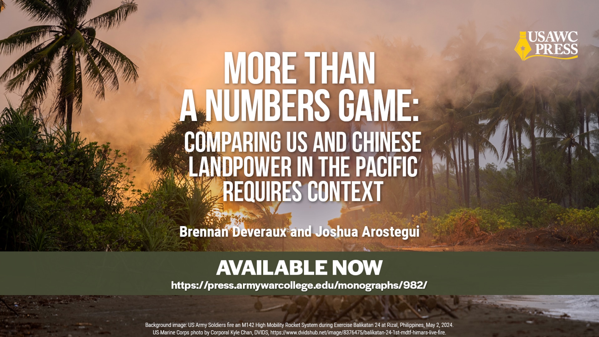 Slide for More Than a Numbers Game: Comparing US and Chinese Landpower in the Pacific Requires Context