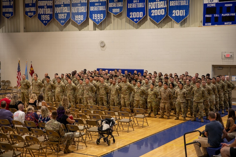 Army Reserve's 903rd Inland Cargo Transfer Company deployment and farewell ceremony
