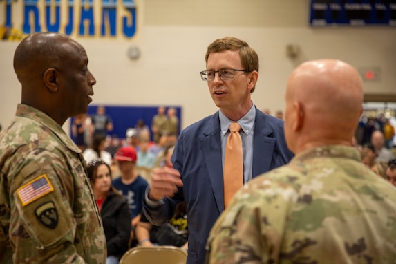 Army Reserve's 903rd Inland Cargo Transfer Company deployment and farewell ceremony