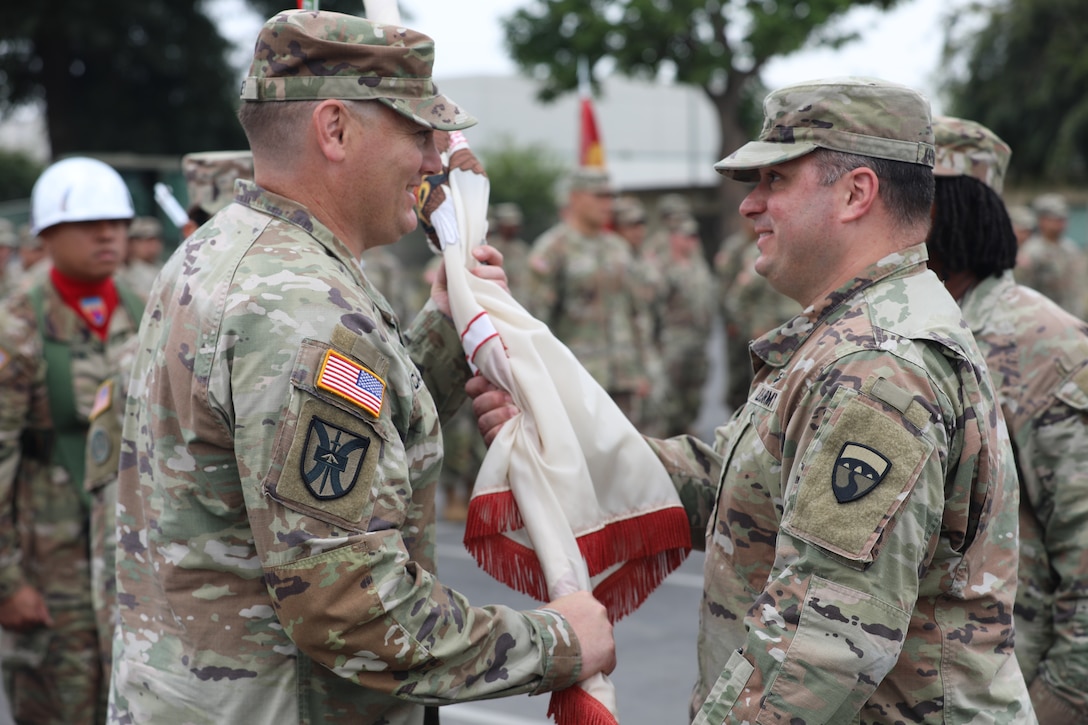 Passing the torch: Army Reserve's 155th Combat Sustainment Support Battalion changes command