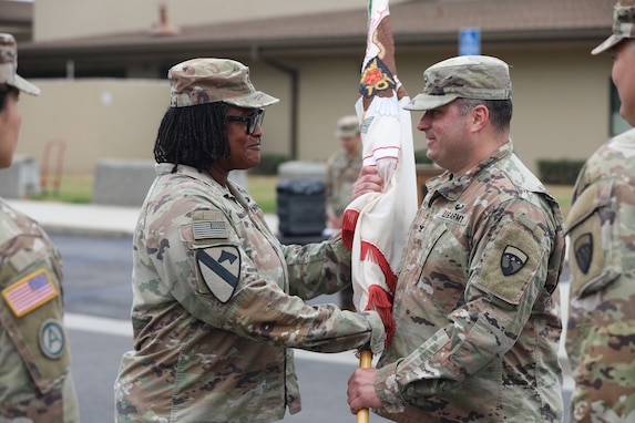 Passing the torch: Army Reserve's 155th Combat Sustainment Support Battalion changes command