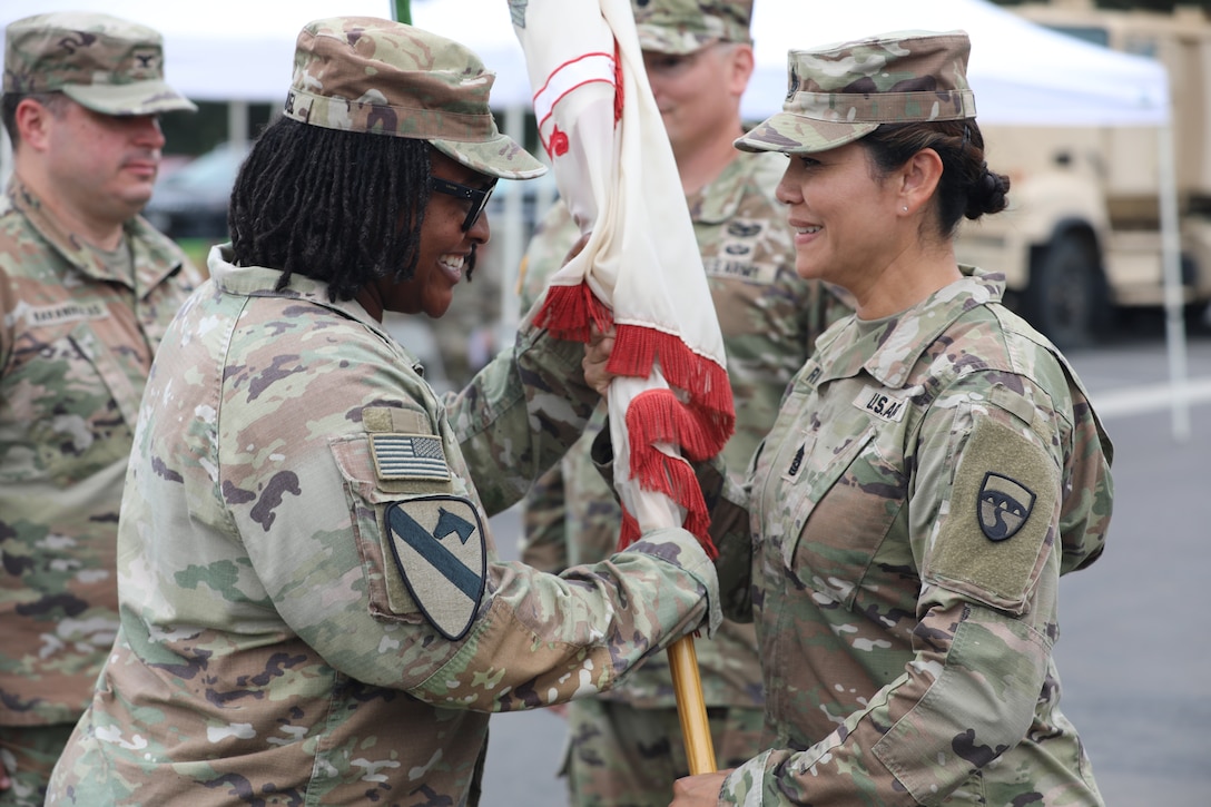 Passing the torch: Army Reserve's 155th Combat Sustainment Support Battalion changes command