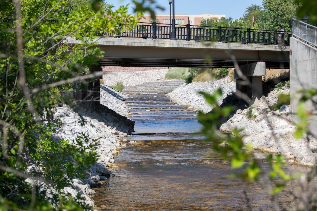 Little Goose Creek flows into the confluence with Goose Creek and Big Goose Creek in Sheridan, Wyo., July 10, 2025.