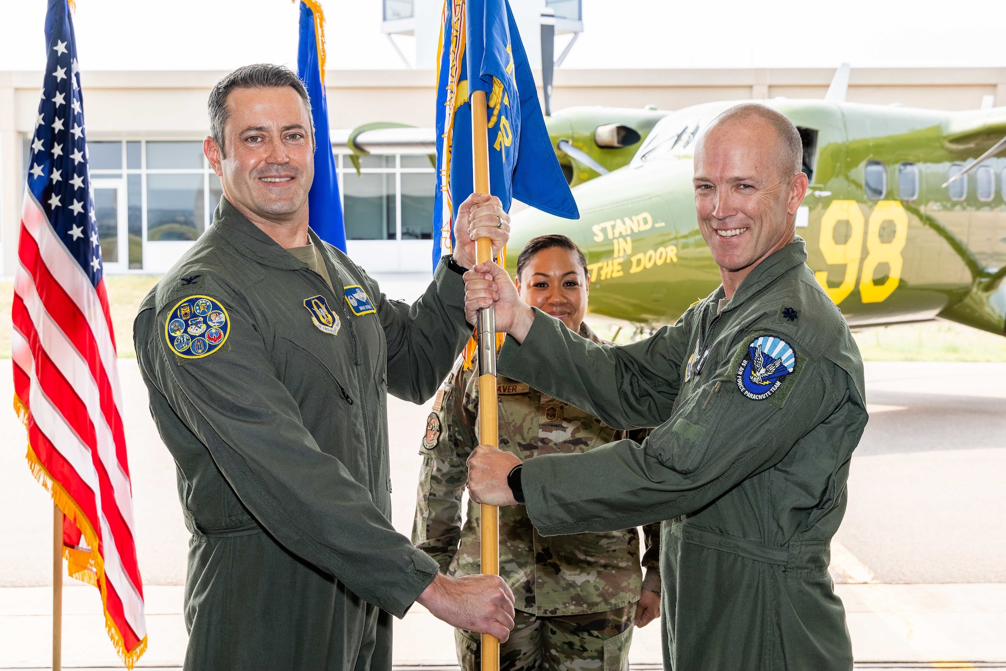 Ray assumes command of 70th FTS