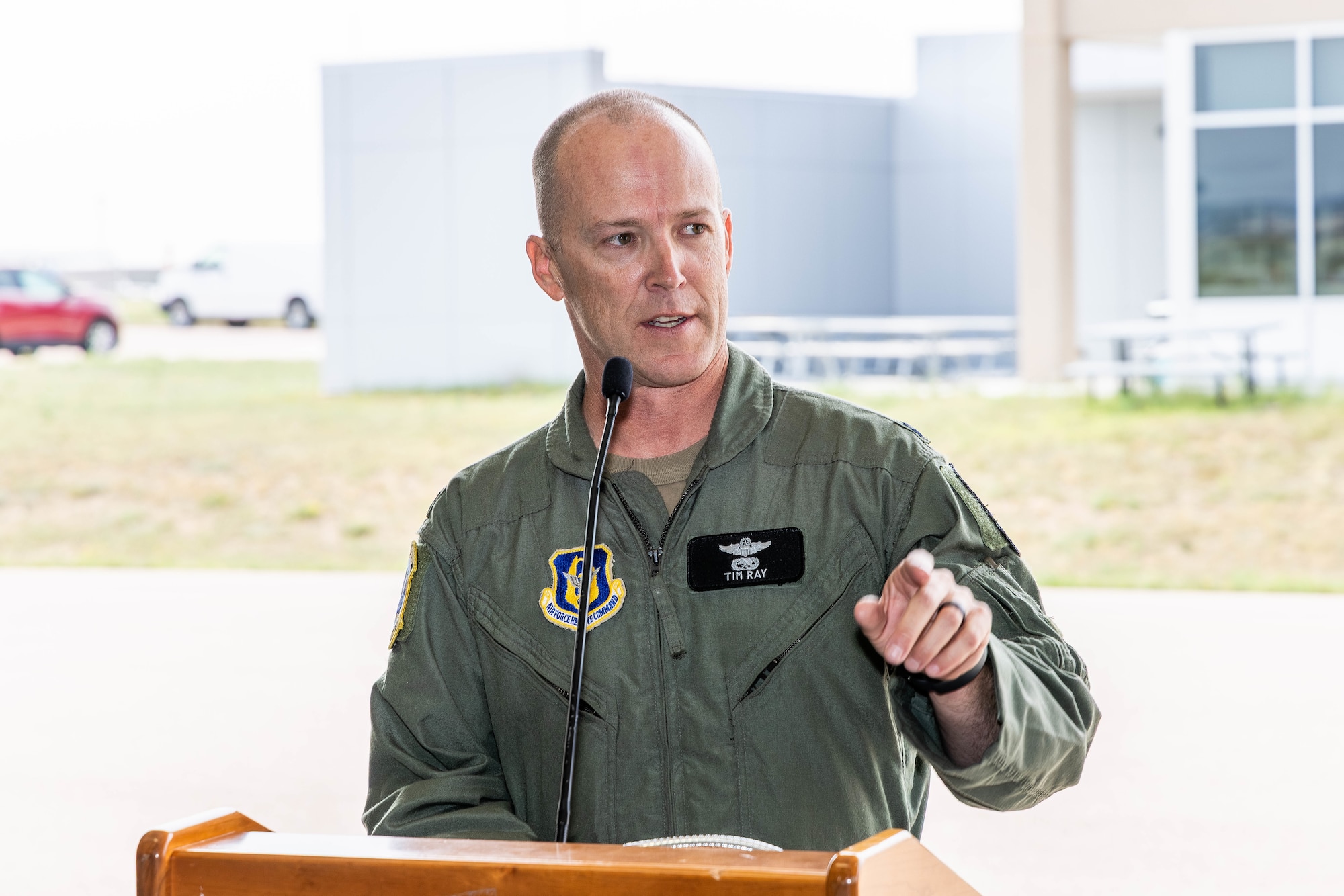 Ray assumes command of 70th FTS