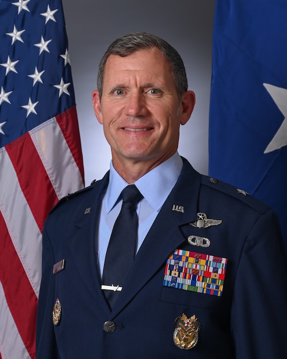 Brig. Ge. John Gallemore 18th Wing commander.