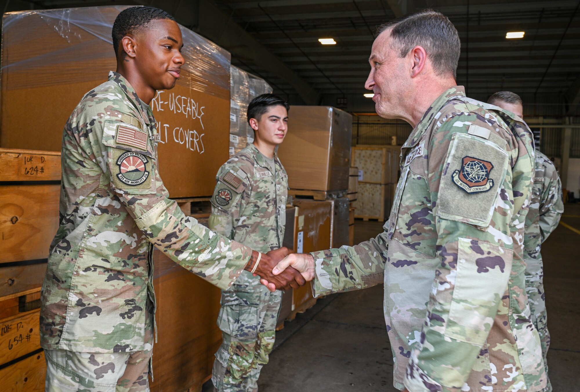 Gen. Johnny Lamontagne visits Joint Base Pearl Harbor-Hickam
