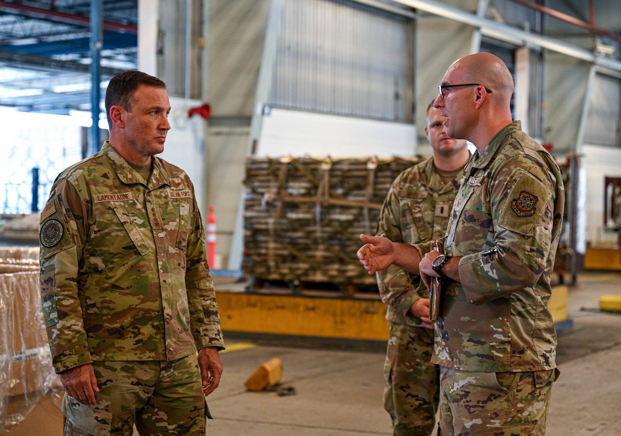 Gen. Johnny Lamontagne visits Joint Base Pearl Harbor-Hickam