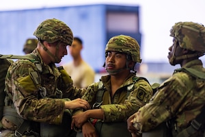 US, Turkish paratroopers launch Agile Spirit 25 with joint airborne operation