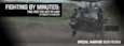 Banner for Fighting by Minutes Book Review with photo provided by U.S. Army.