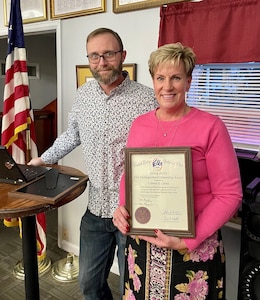 Colleen Casey, the 109th Airlift Wing’s Military and Family Readiness Manager, has been named Distinguished Citizen of the Year by the Scotia Glenville Elks.