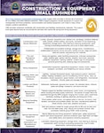 C&E brochure covers what C&E procures, product & service search, where to find procurement opportunities, major spend pattern, and contact information.