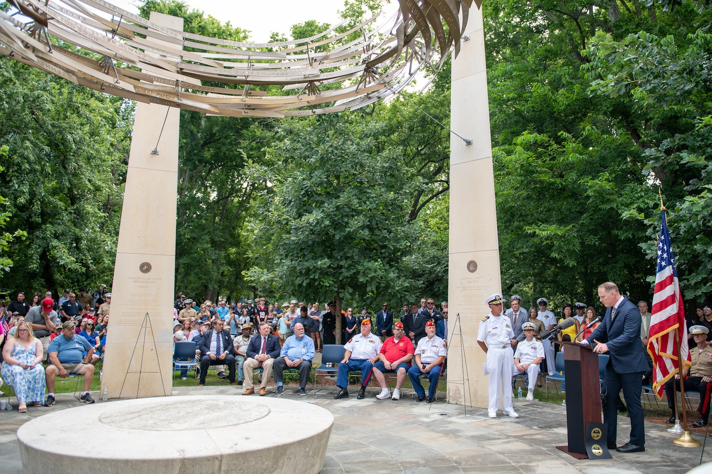 City of Chattanooga, Tenn. holds 10 Year Memorial Service for Fallen Five
