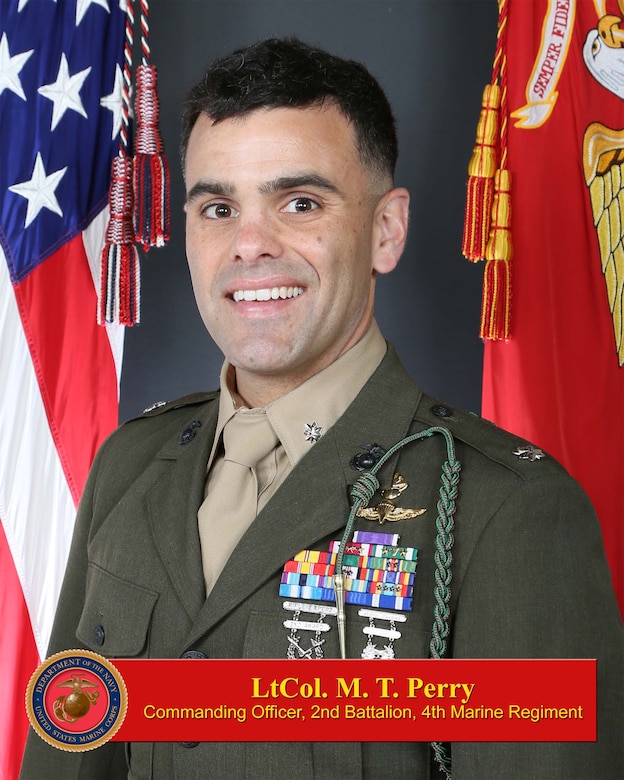 LtCol. Perry Bio Photo