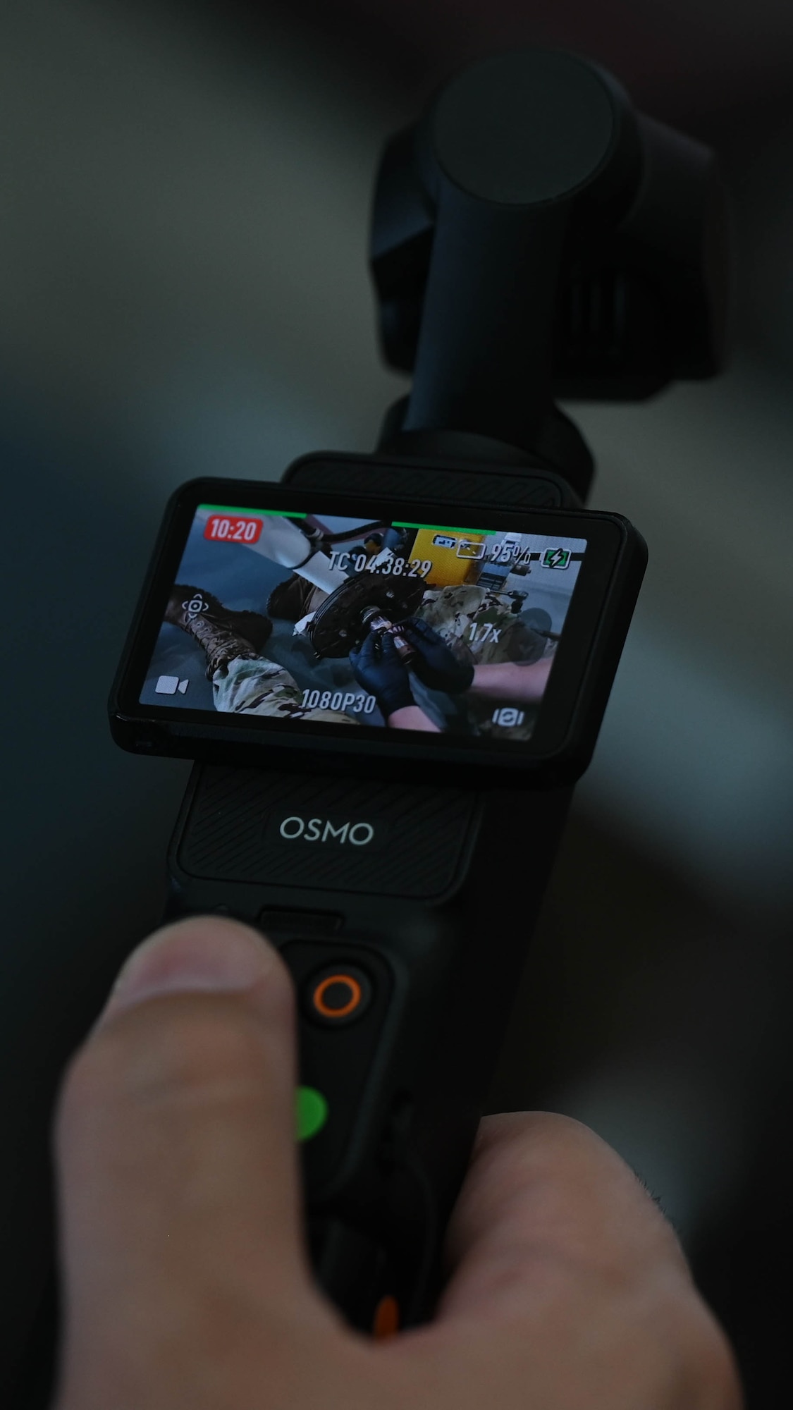 a person records another